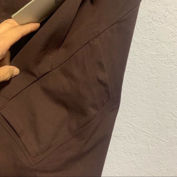 Lululemon Men’s High Rise Maroon Lab Wool Blend Pant 26” - Picture 6 of 11